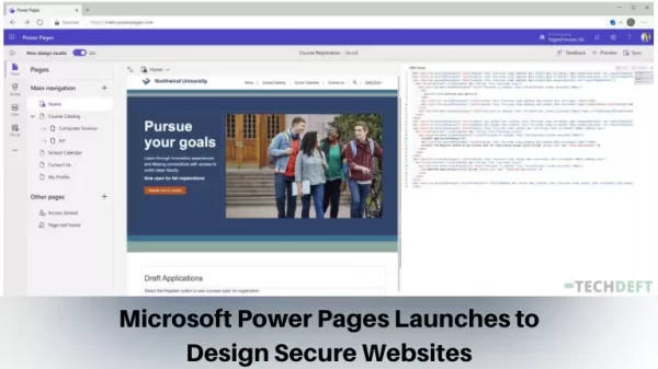 microsoft power pages launches to design secure websites