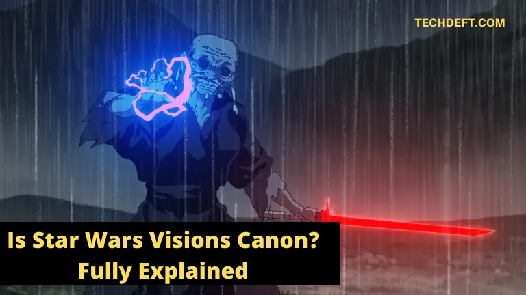 is star wars visions canon