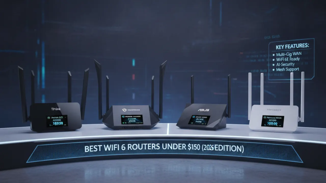 best wifi 6 routers under 150 2026
