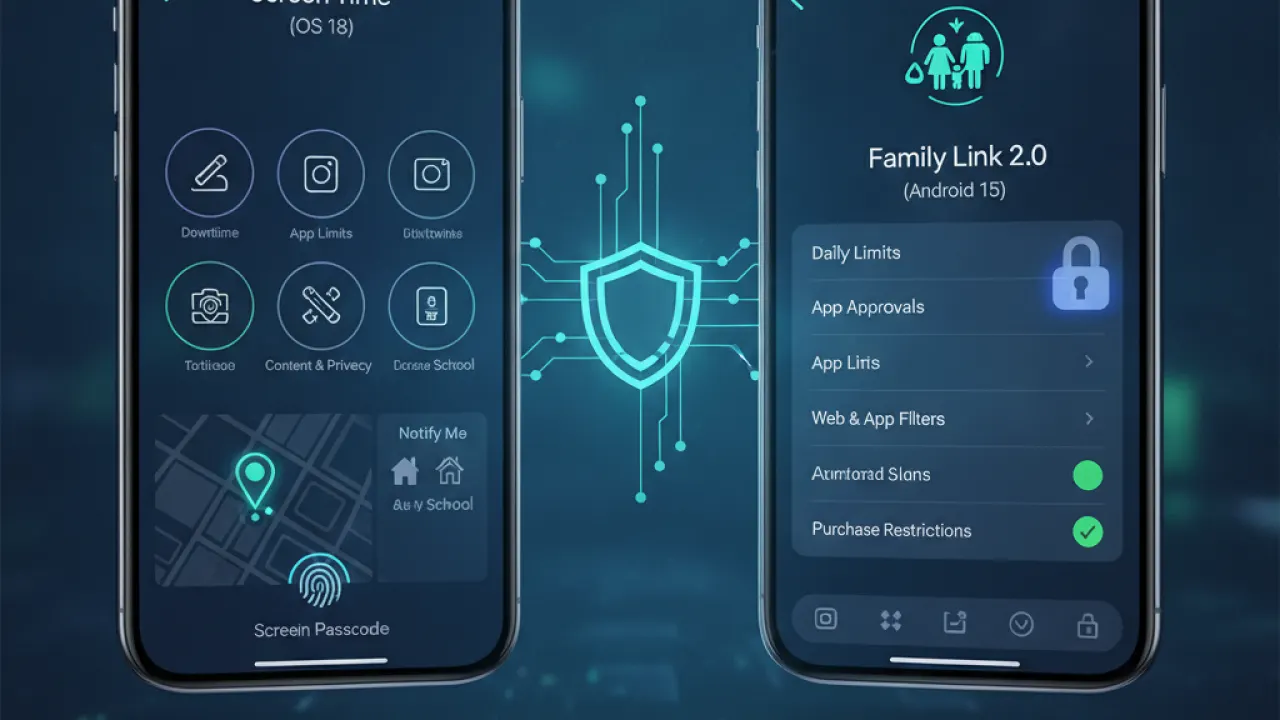 parental controls iphone android 2026