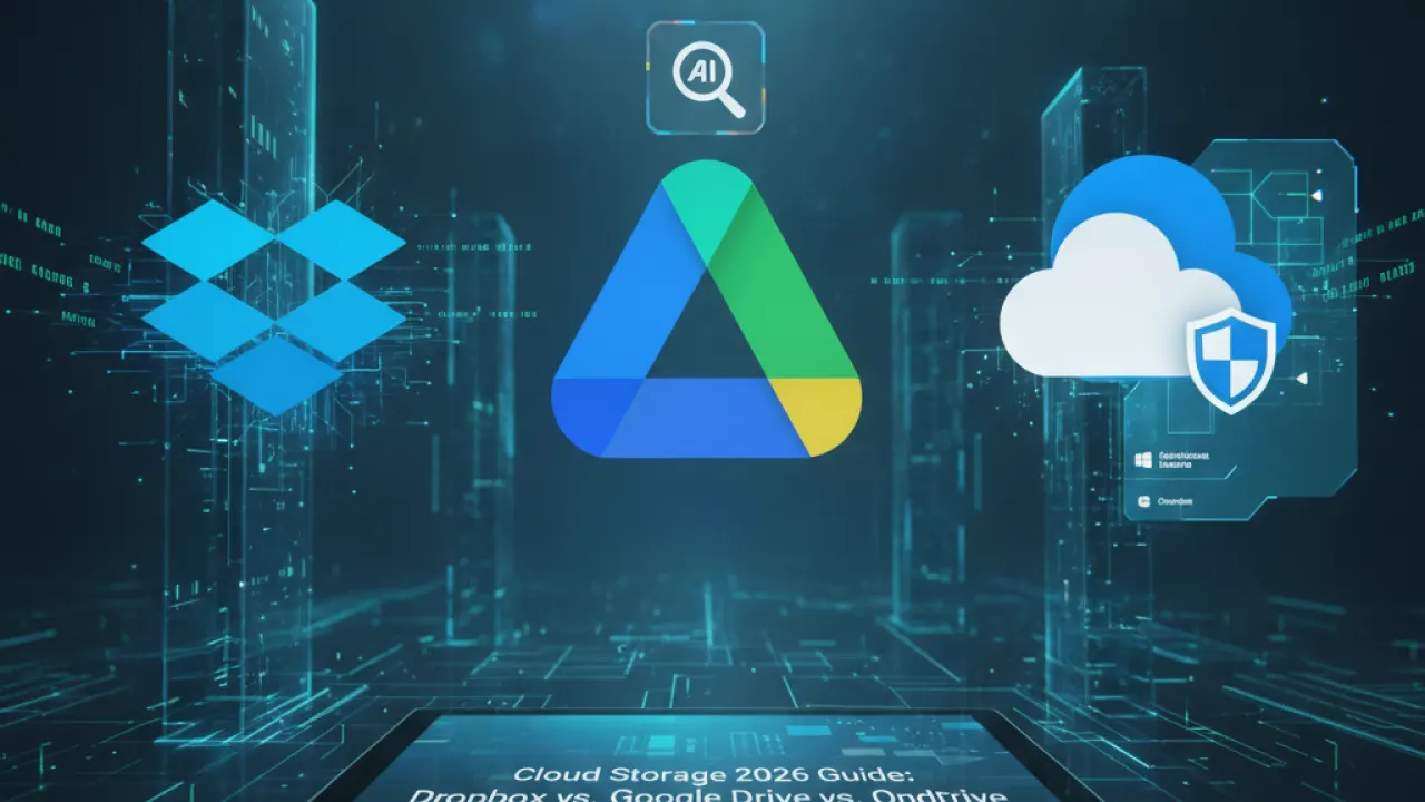 dropbox vs google drive vs onedrive 2026