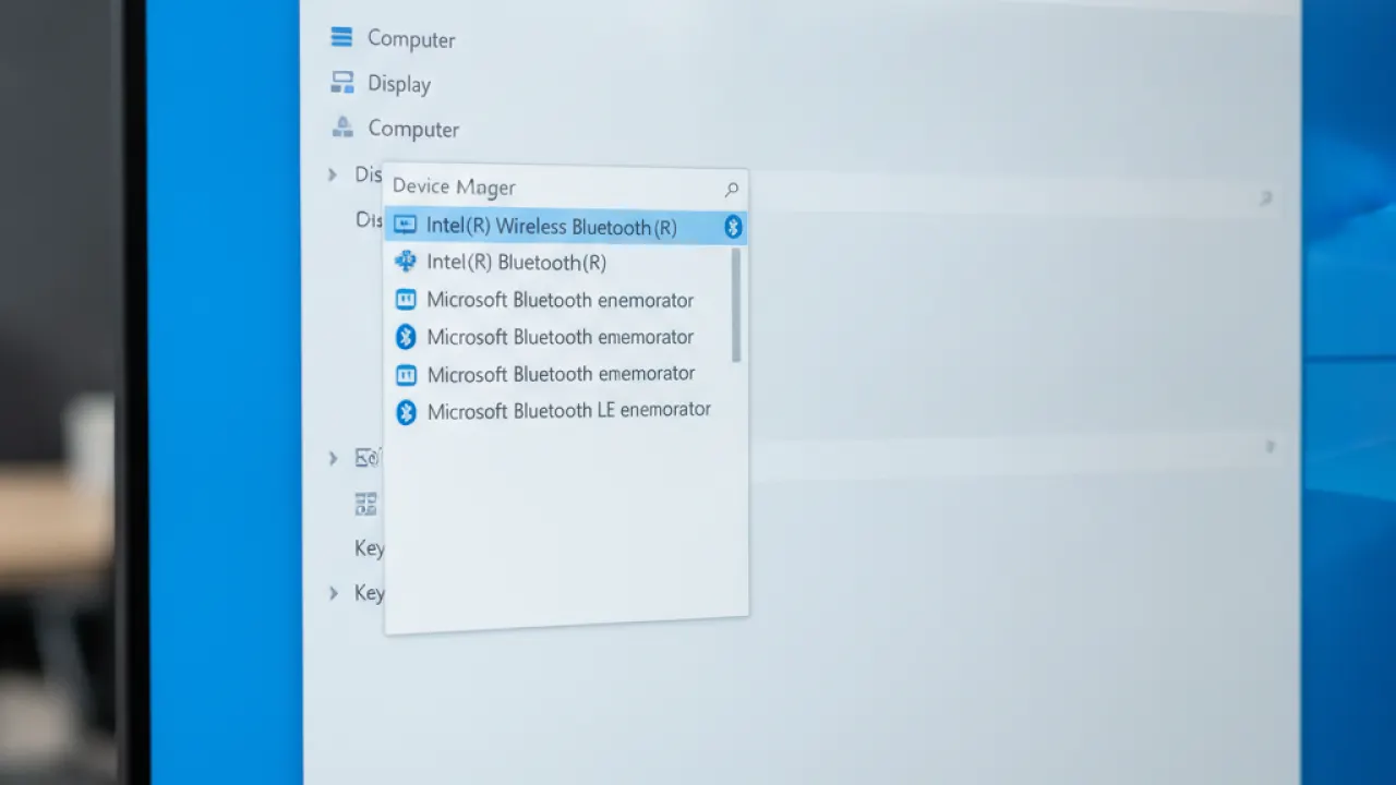 windows 11 bluetooth driver update device manager