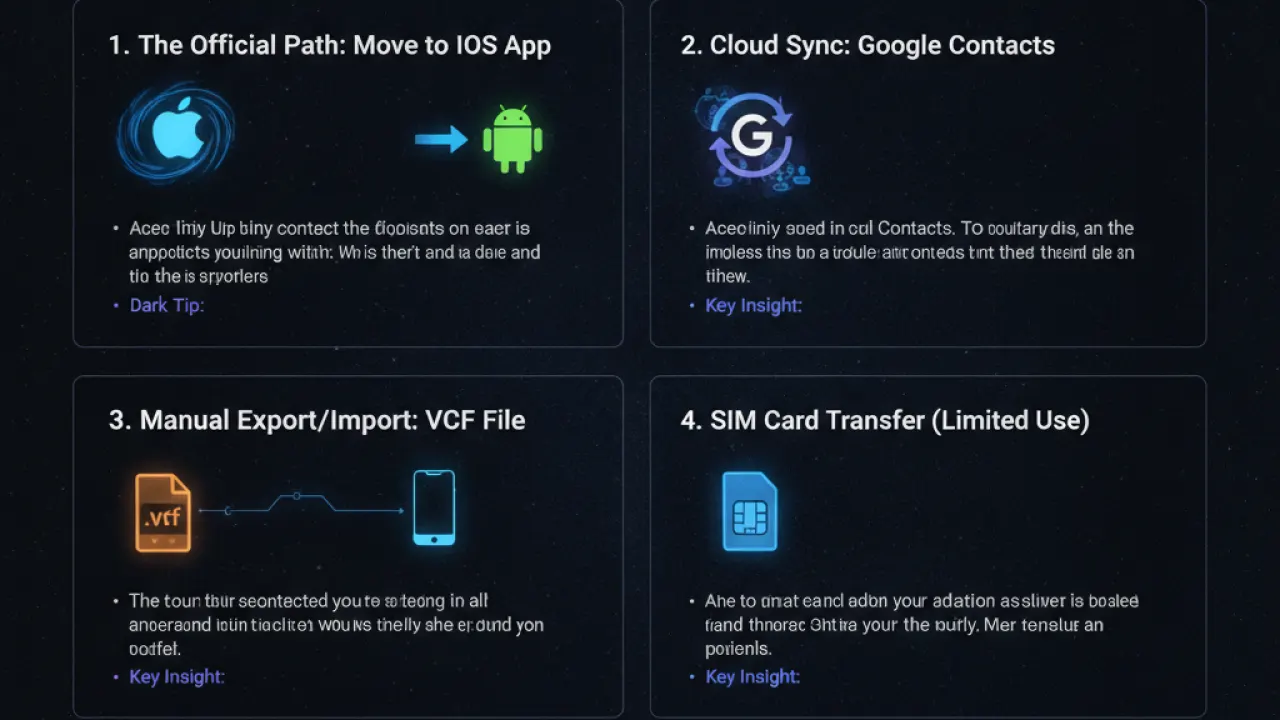 transfer contacts android to iphone guide 6