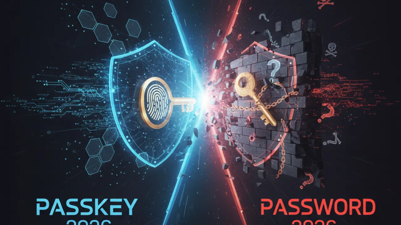 passkey vs password 2026 guide 2