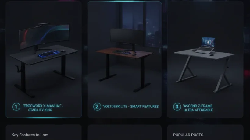 Best Standing Desks Under $300 in 2026 for Home Office