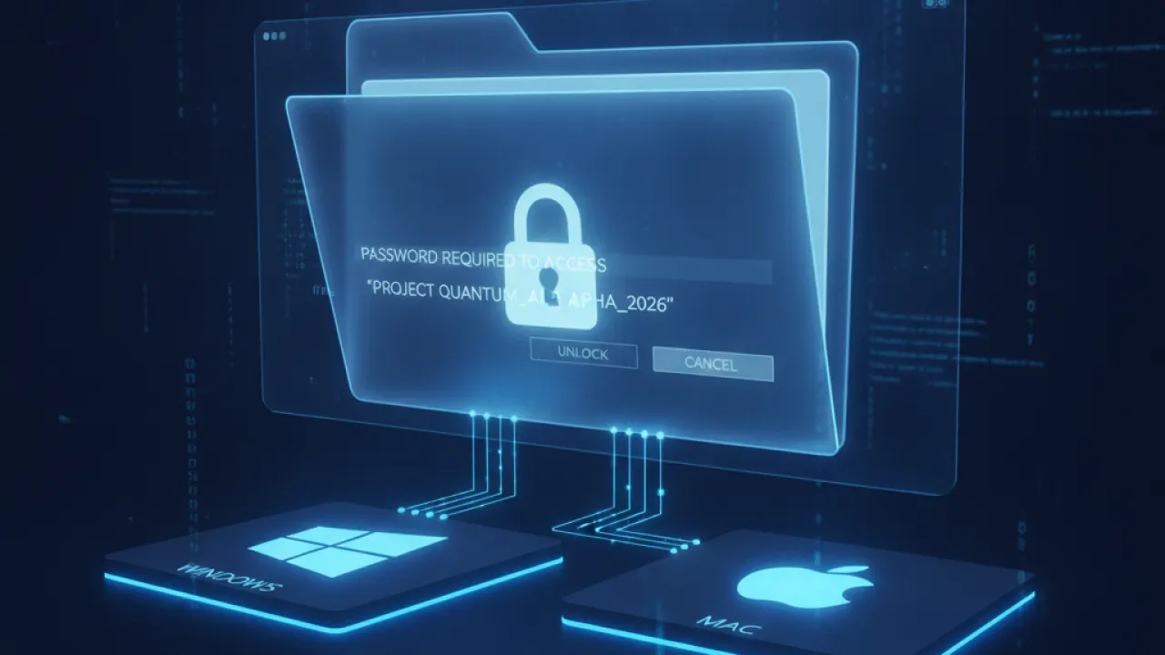 password protect folder windows mac 2026