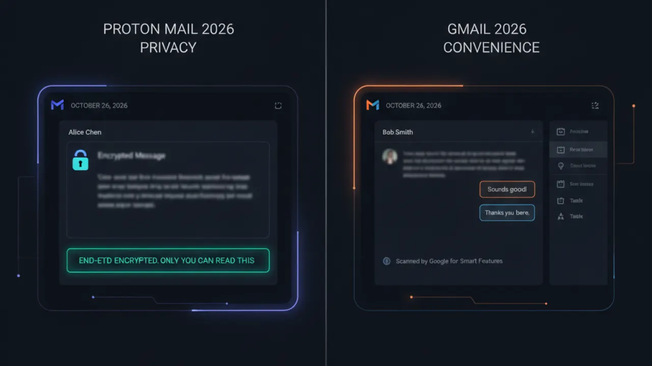 proton mail vs gmail privacy 2026 guide 5