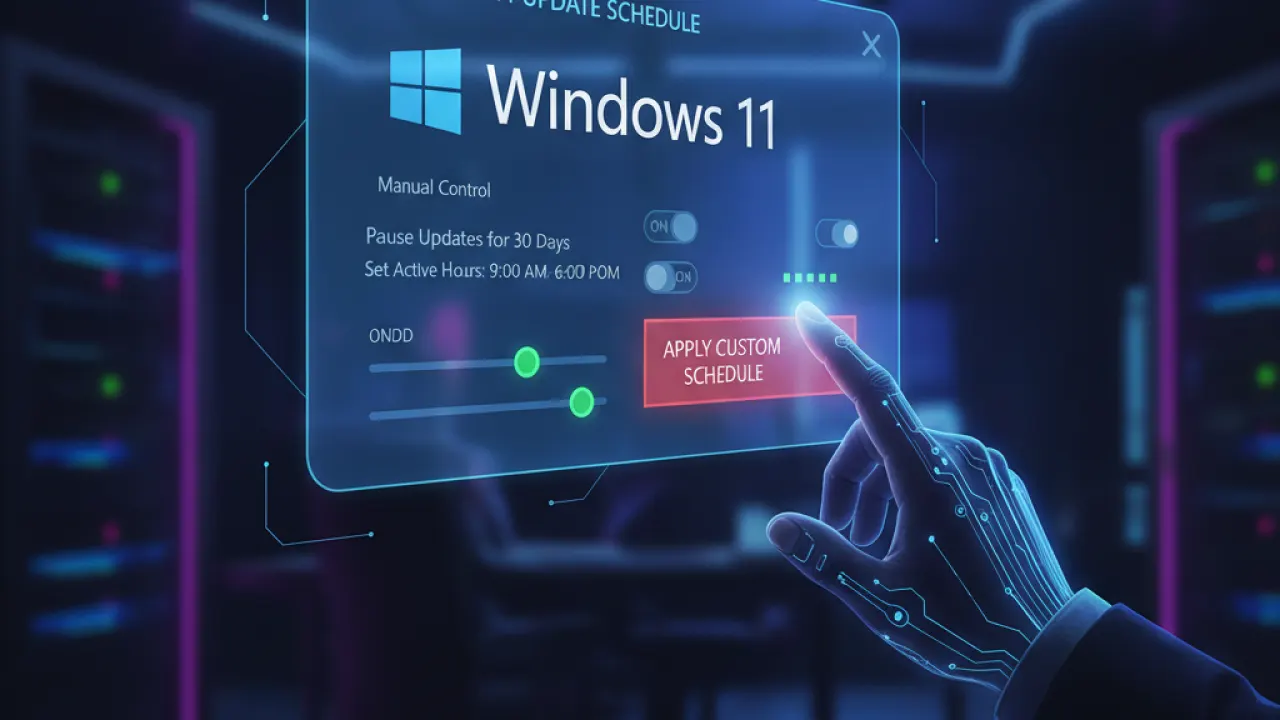 control windows 11 update schedule guide 2
