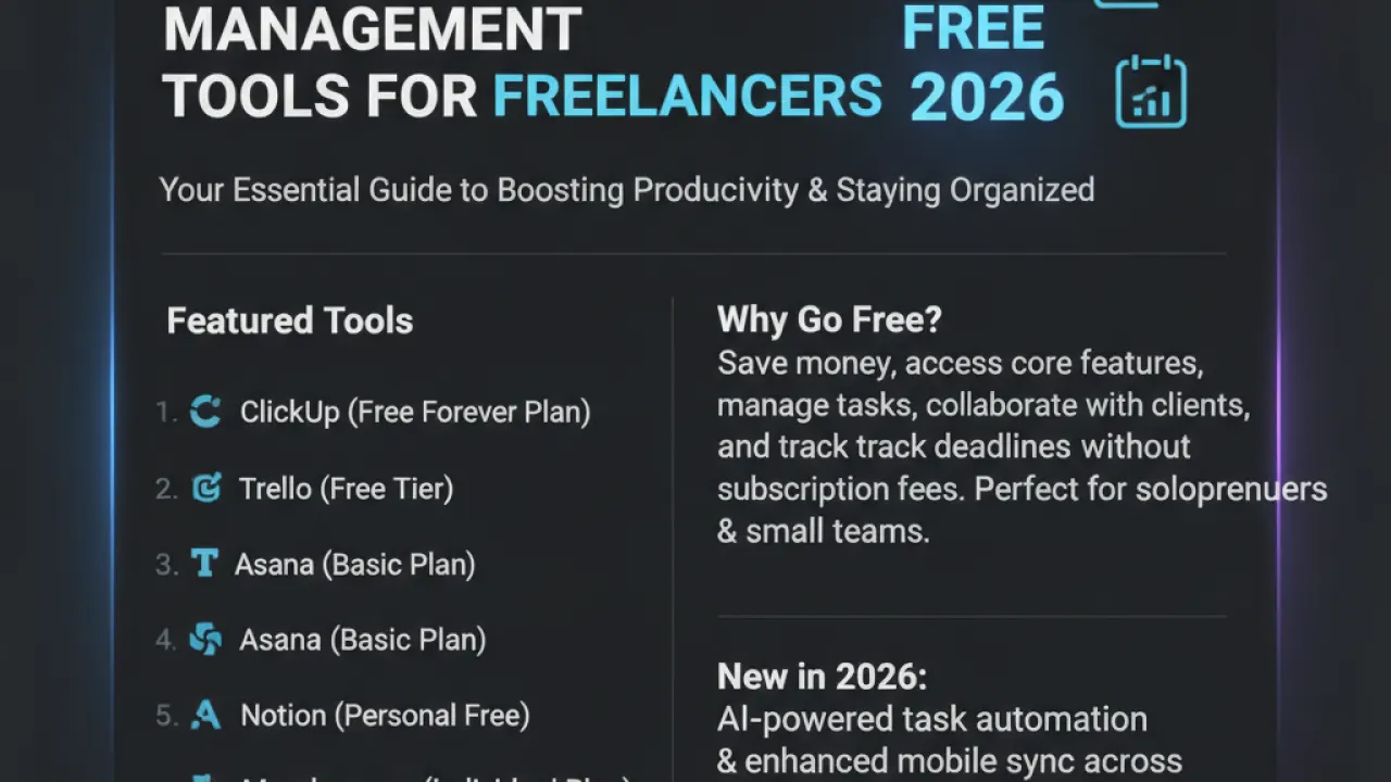 best free project management tools freelancers 2026 guide 3