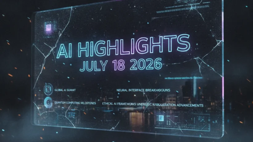 AI Highlights of the Week (July 18, 2026)