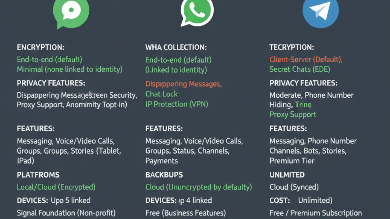 signal vs whatsapp vs telegram 2026 guide 3