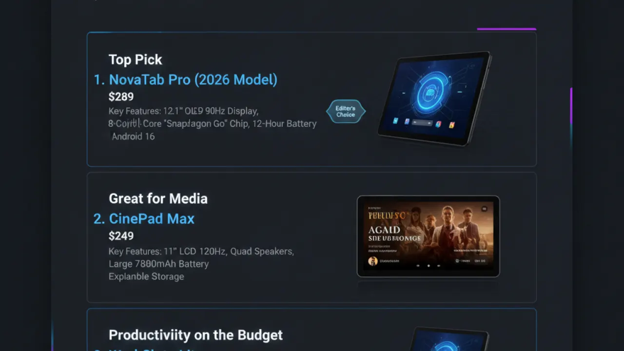 best tablet under 300 2026 guide 3