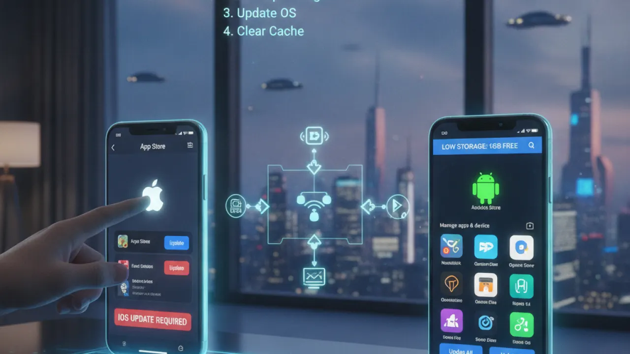 fix app not updating iphone android 2026