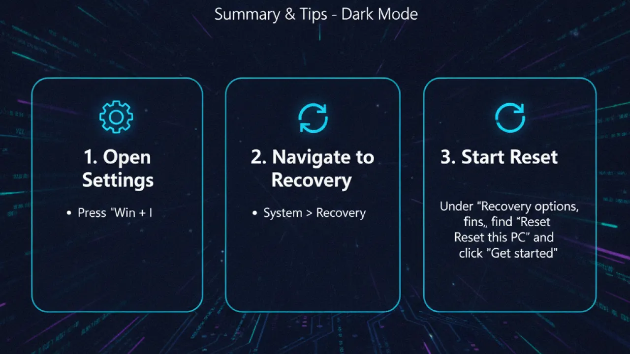 factory reset windows 11 without losing files guide 6