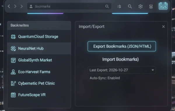 How to Export and Import Your Browser Bookmarks