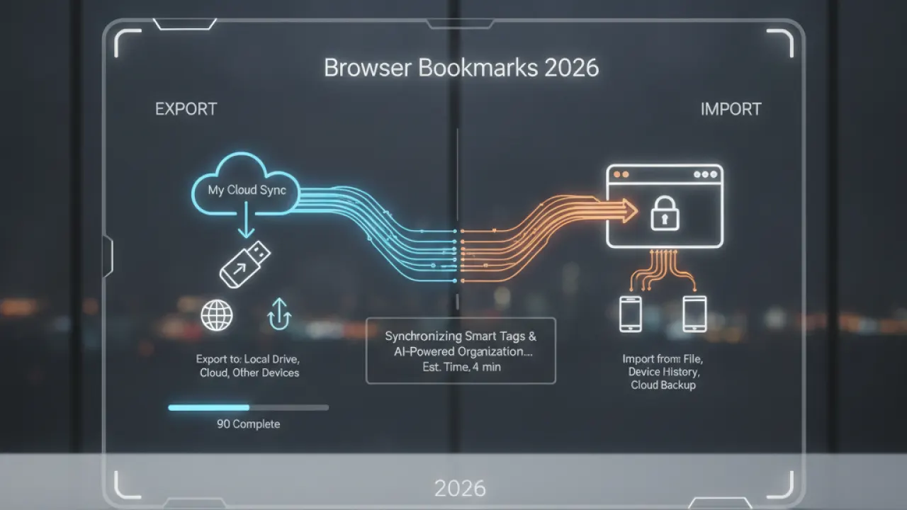 export import browser bookmarks 2026