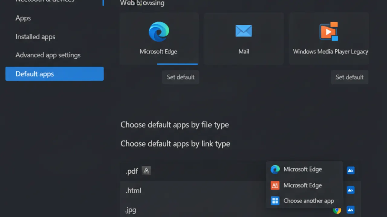 change default apps windows 11 android 2026 guide 3