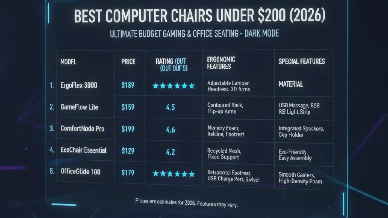 best computer chairs under 200 2026 guide 4
