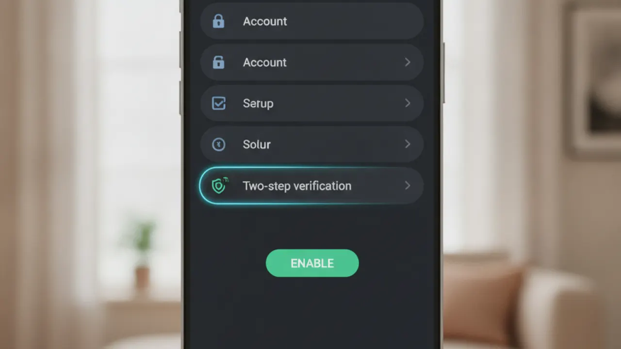 enable two factor authentication whatsapp 2026