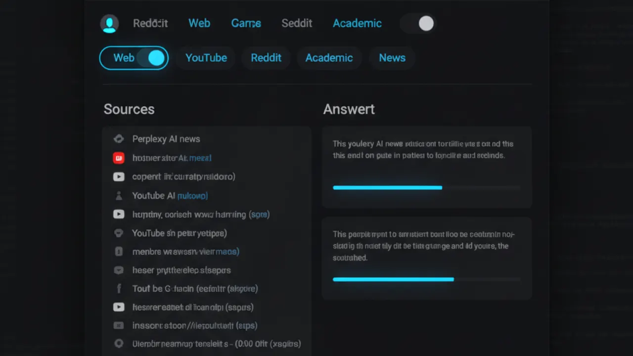 perplexity ai focus search filters