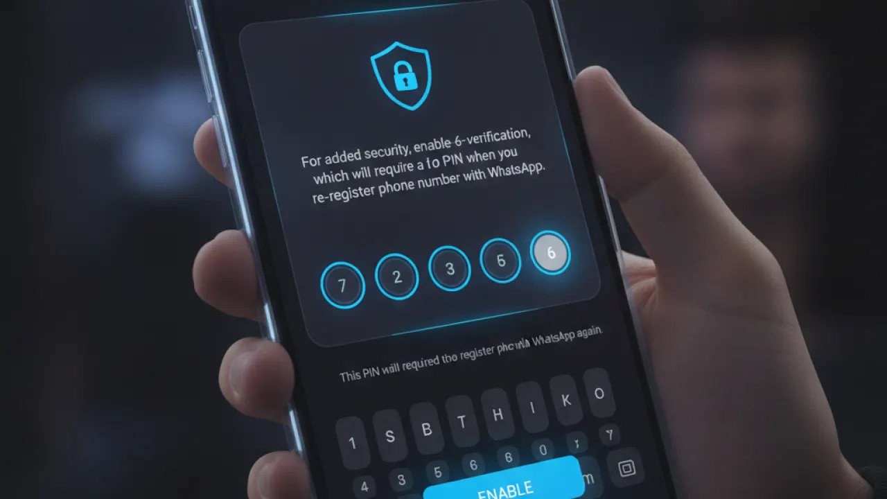 enable two factor authentication whatsapp 2026