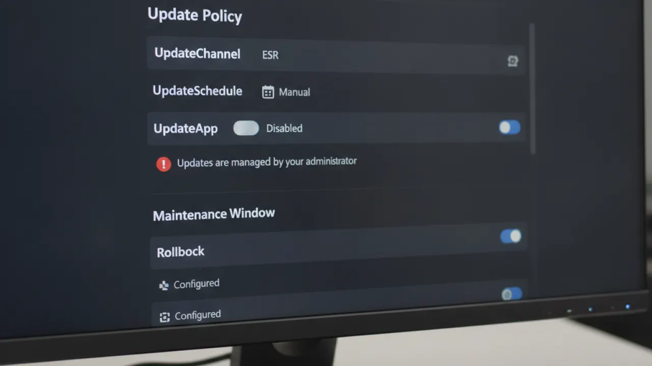 firefox enterprise update management
