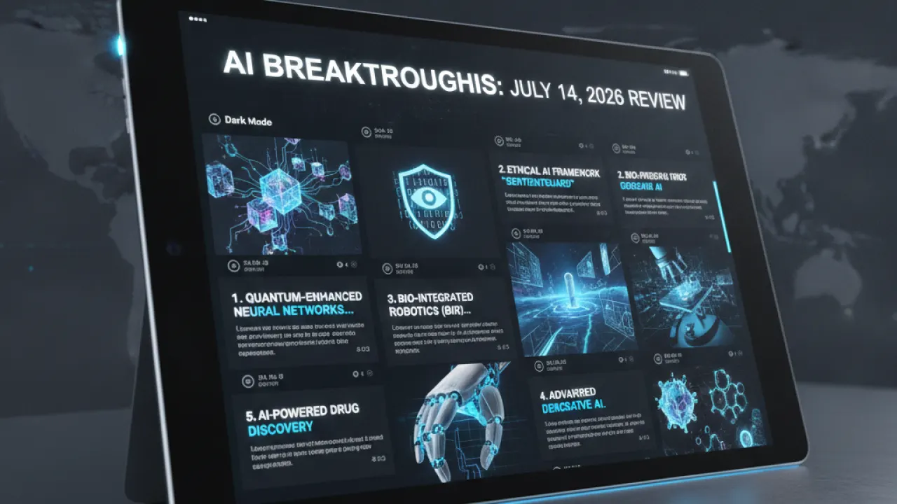 ai breakthroughs july 14 2026 guide 5