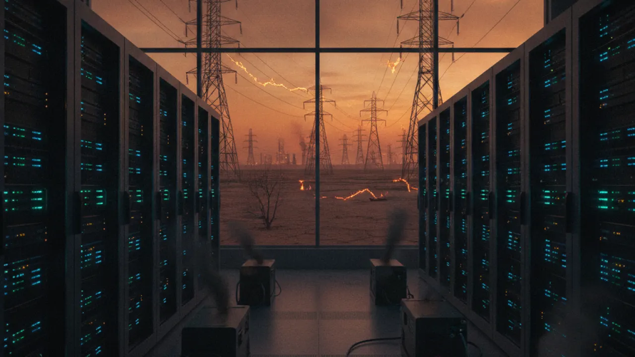 data center power grid crisis ai infrastructure 2026