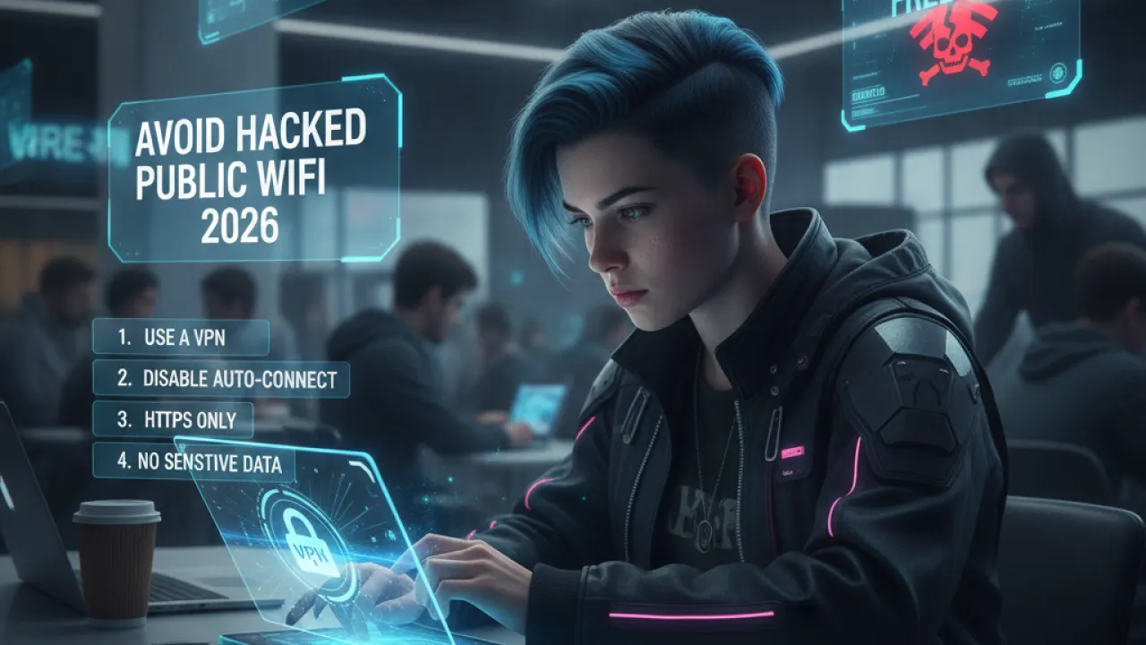 avoid hacked public wifi 2026