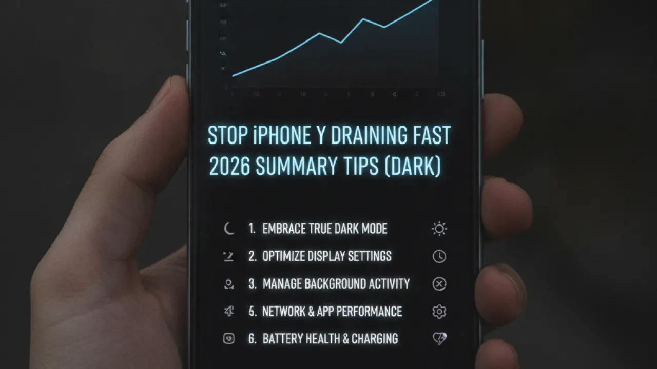 stop iphone battery draining fast 2026 guide 6