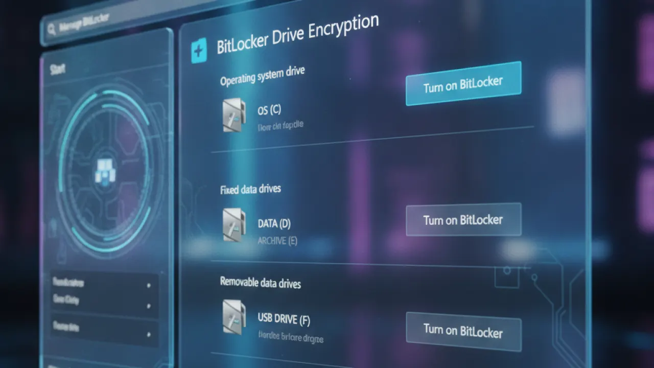 enable bitlocker windows 11 2026