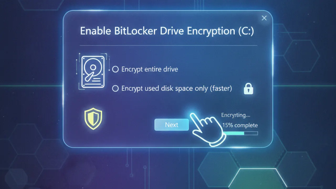 enable bitlocker windows 11 2026