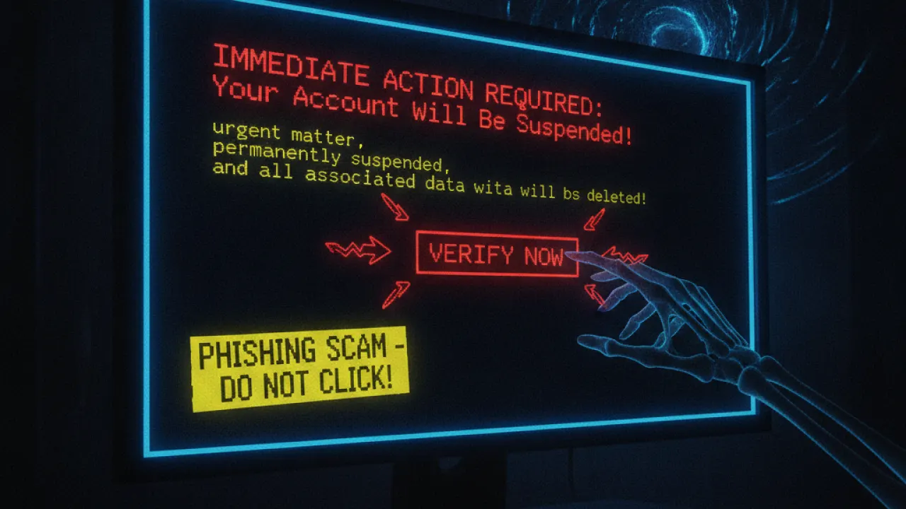 phishing urgency tactics email