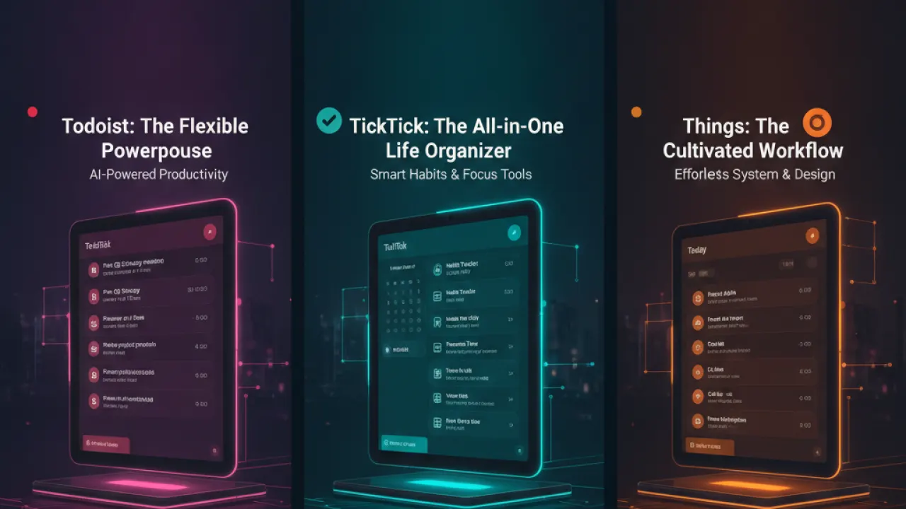 todoist vs ticktick vs things 2026