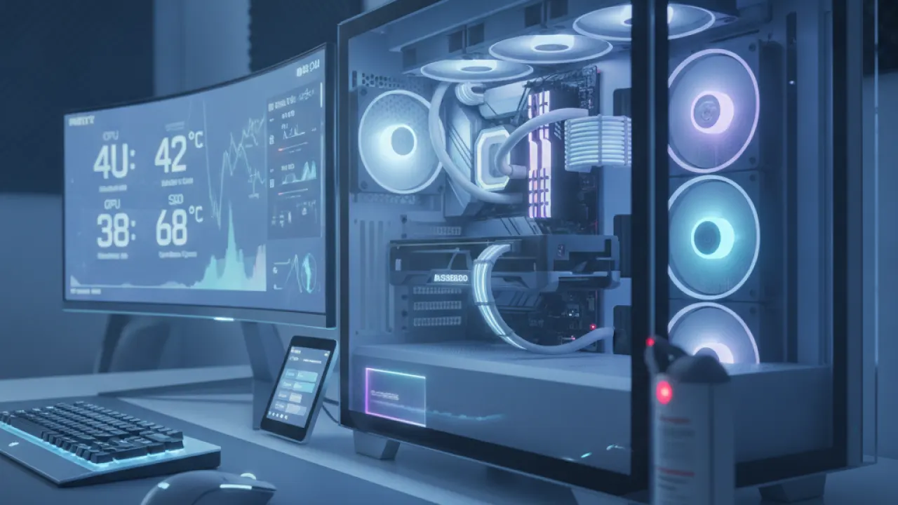 check pc temperature prevent overheating 2026