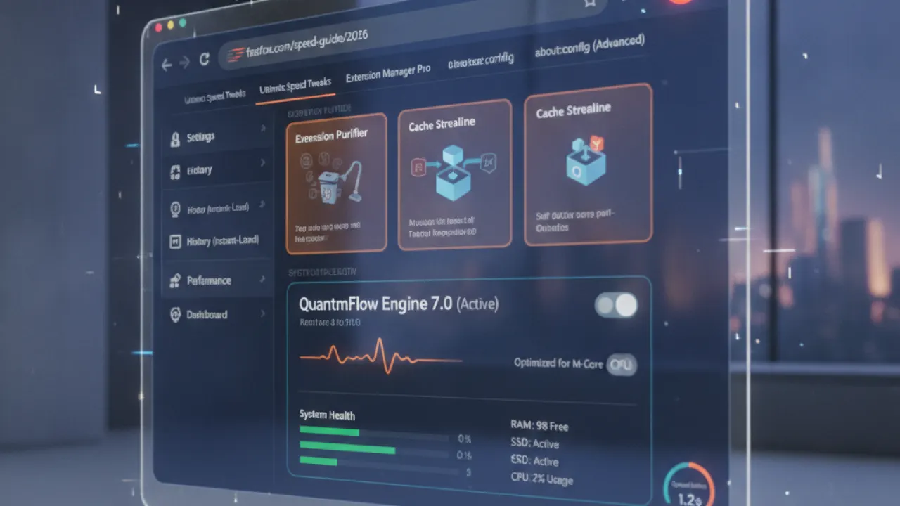 speed up firefox browser 2026