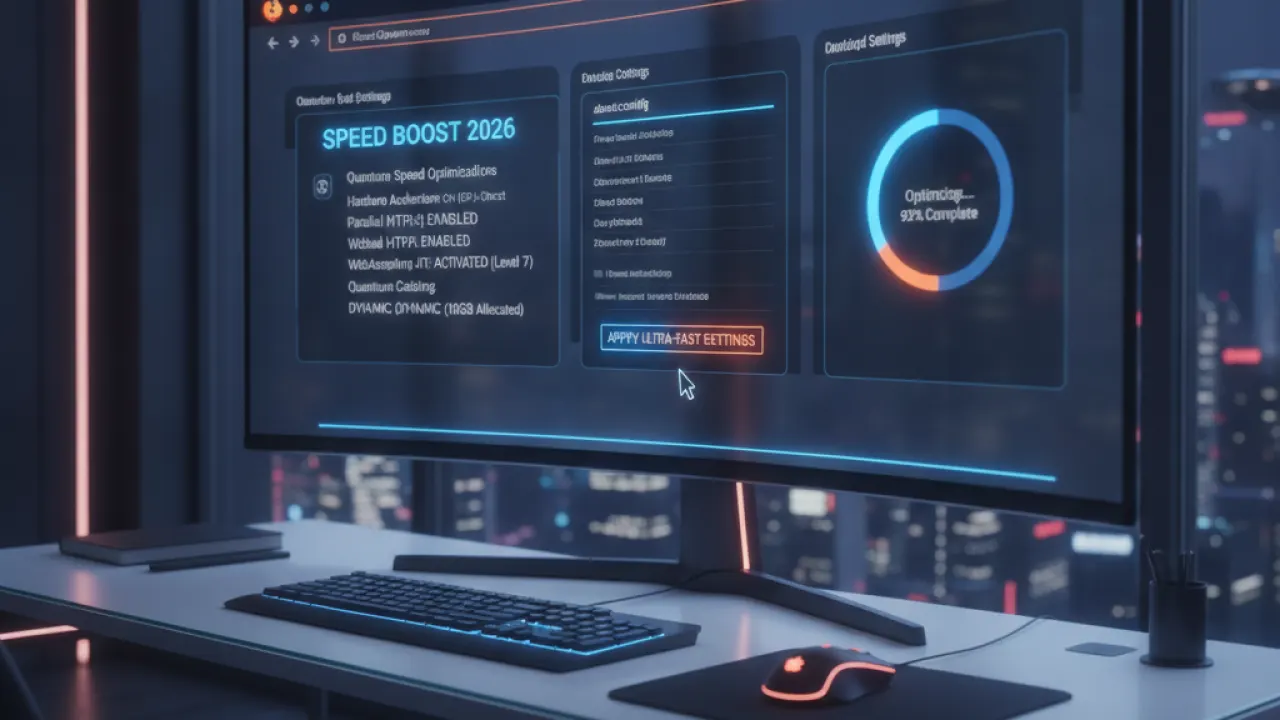speed up firefox browser 2026