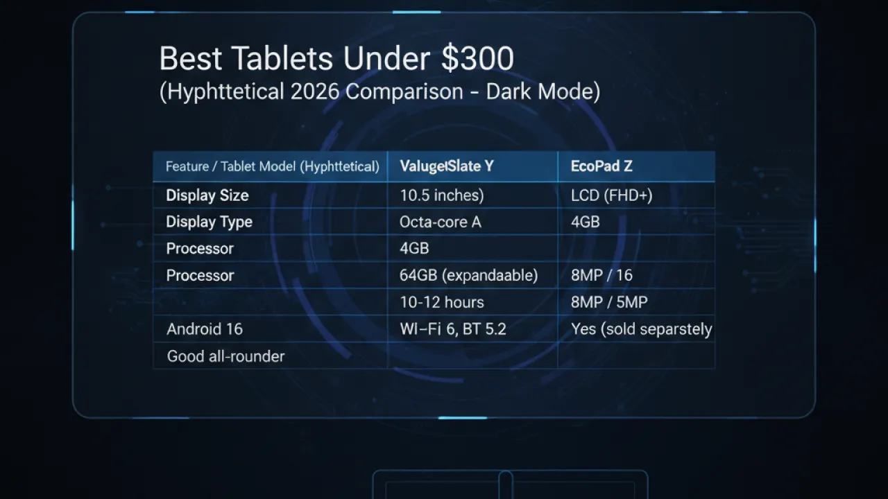 best tablet under 300 2026 guide 4