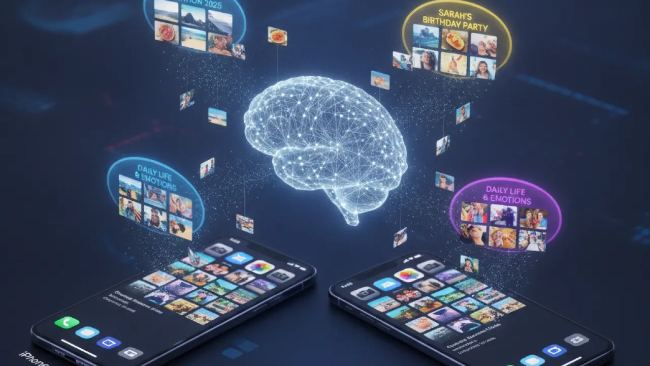 organize photos iphone android 2026