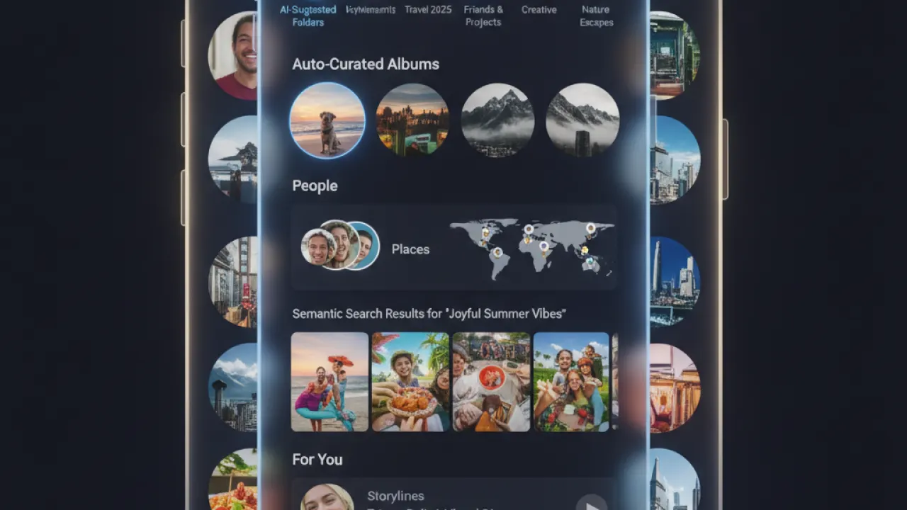 organize photos iphone android 2026
