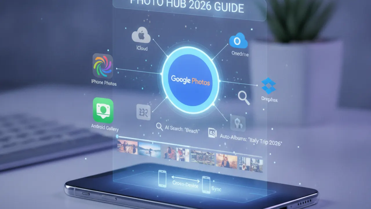 organize photos iphone android 2026