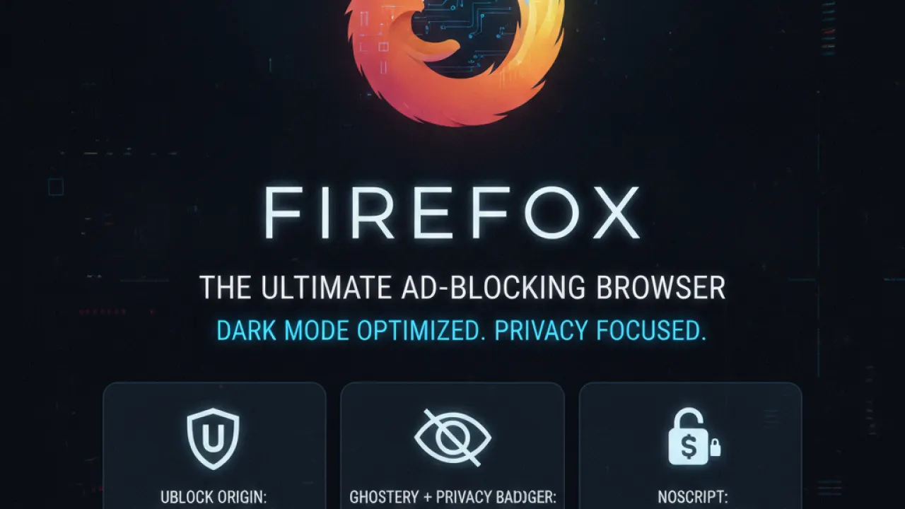 firefox best browser ad blocking 2026