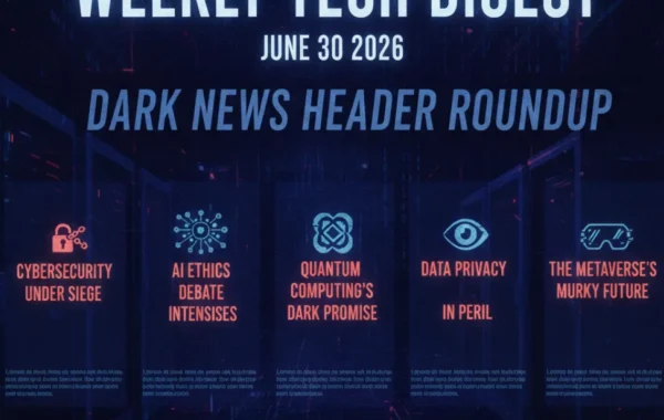 Weekly Tech Digest: AI, Security, and Gadget News (June 30, 2026)