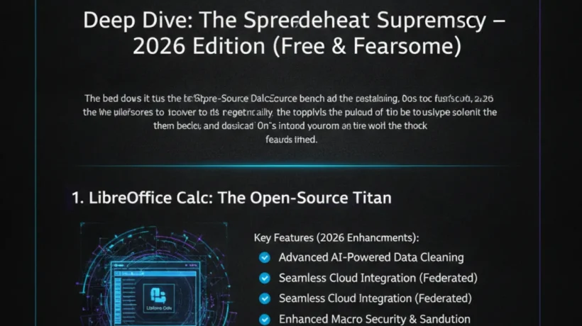 Best Free Spreadsheet Software in 2026 (Excel Alternatives)