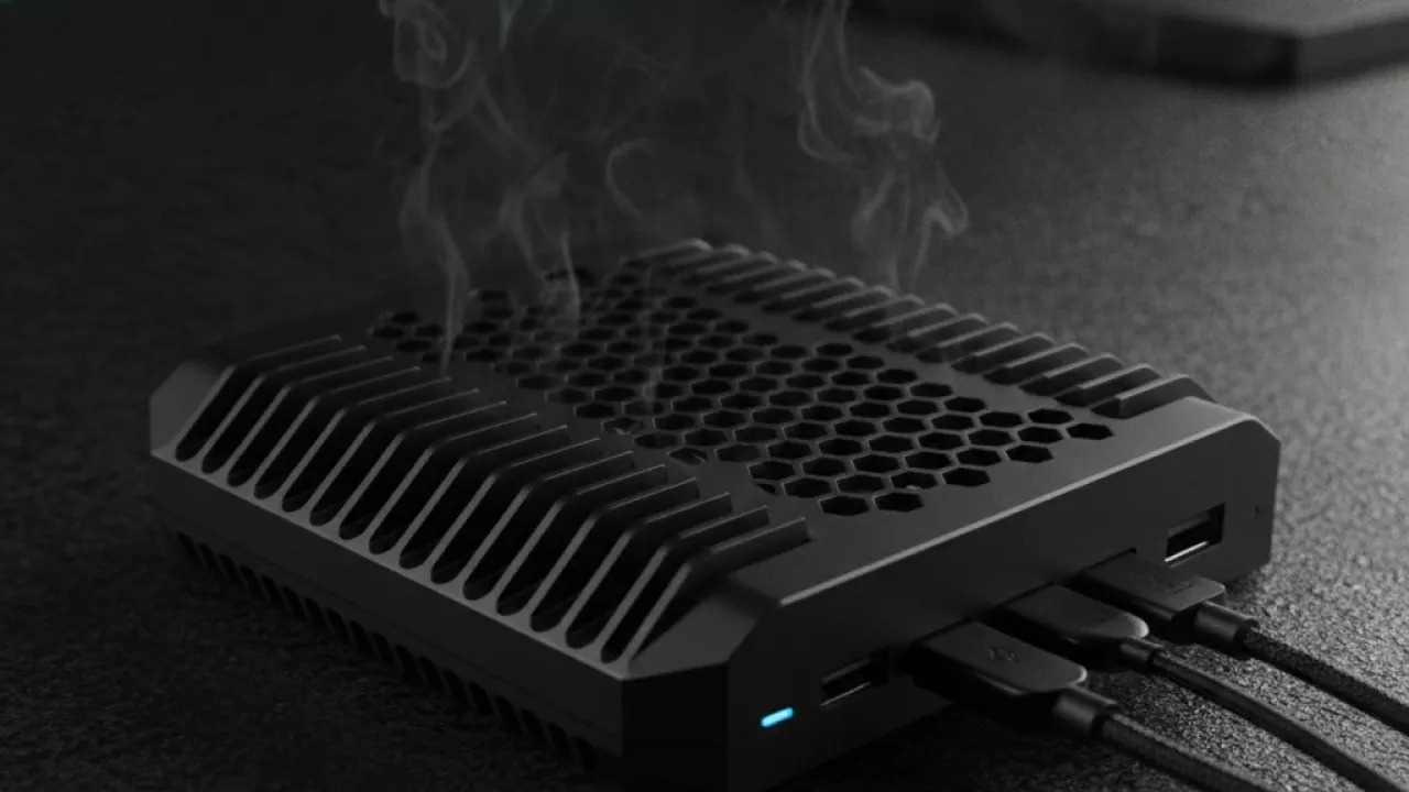 usb-c hub heat management