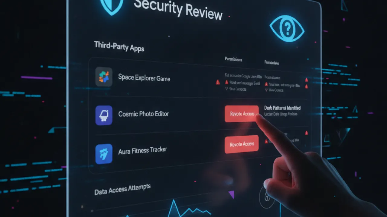 google connected apps review security
