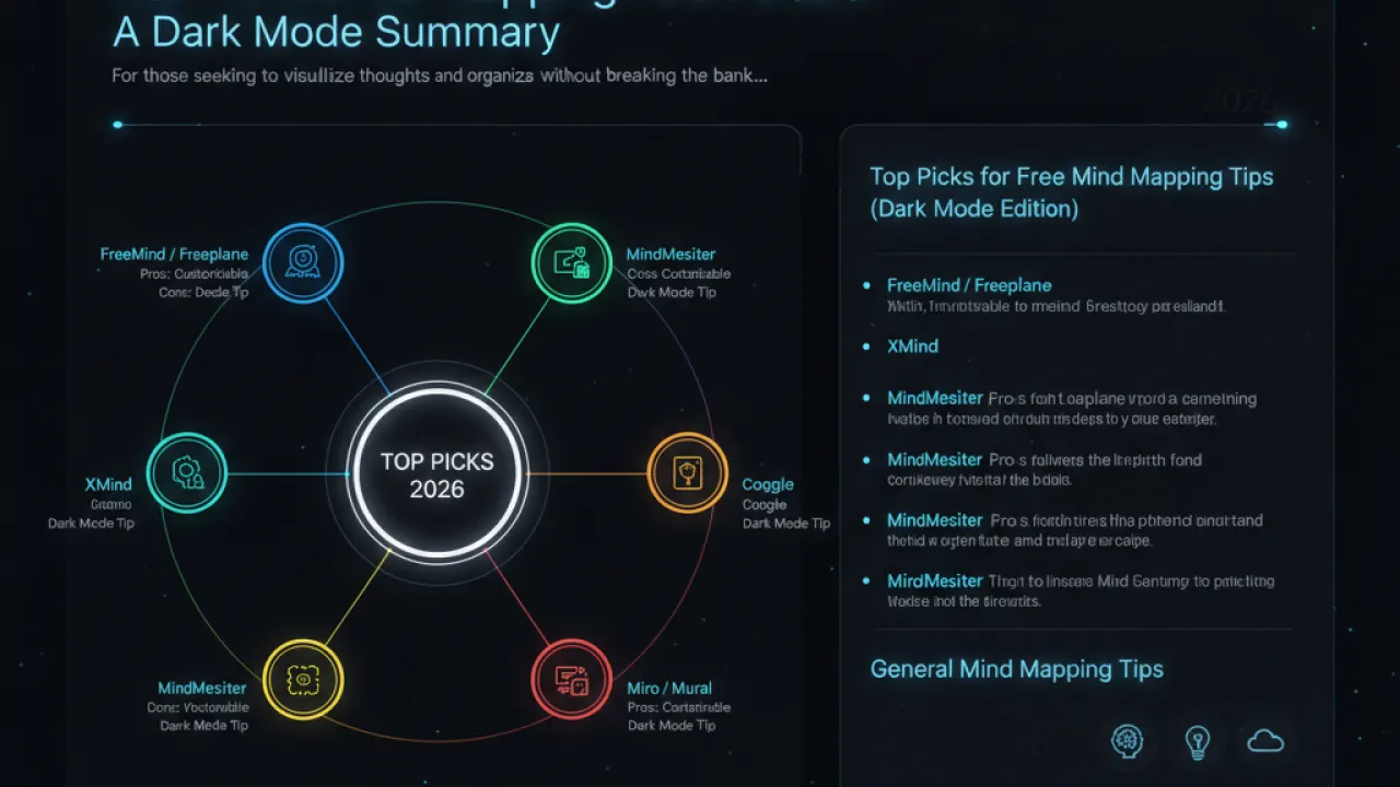 best free mind mapping tools 2026 guide 6