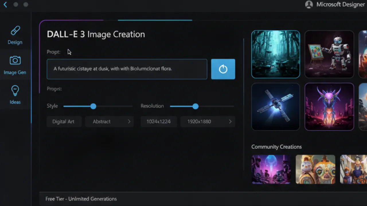 microsoft designer dall-e free