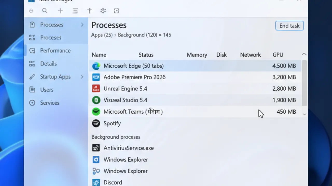free up ram windows 11 without restarting