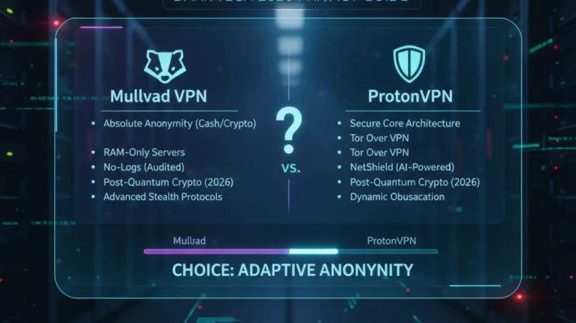 Mullvad VPN vs ProtonVPN: Which Wins on Privacy in 2026?